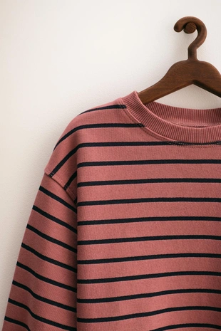 Strawberry | 5643/821/624 - Zara ZARA TIMELESS - полосатая толстовка