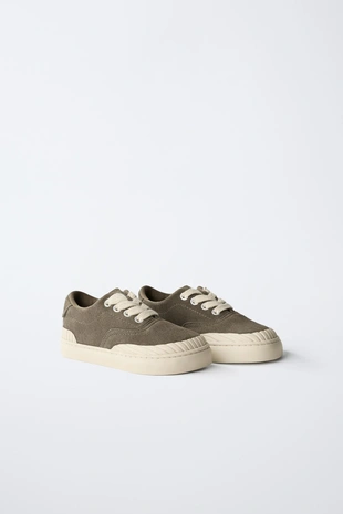 Купить Zara ZARA TIMELESS - кожаные кроссовки