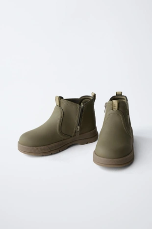 Khaki Green | 7112/630/032 - Zara Прорезиненные ботинки