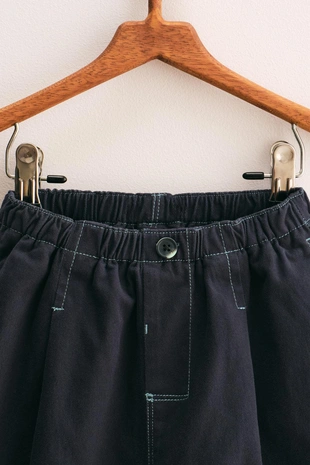 ZARA TIMELESS — брюки BAGGY SOFT TOUCH с контрастной отделкой- Заказать в России