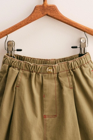 ZARA TIMELESS — брюки BAGGY SOFT TOUCH с контрастной отделкой