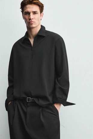 Поло из смесовой вискозы- Заказать в России