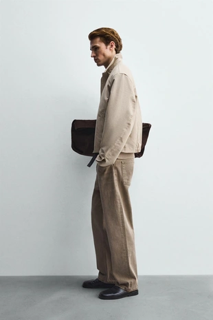 Куртка свободного кроя на молнии- Заказать в России