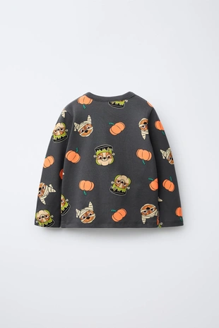 Black | 4174/594/800 - Zara 2-6 лет/пижама с принтом PAW PATROL ™