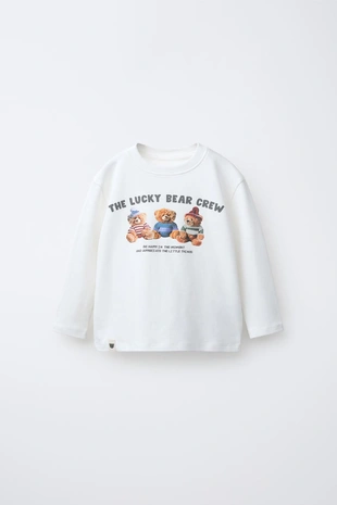 Купить Zara 2-6 лет/пижама с мишками и клетчатым узором