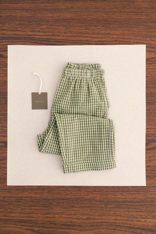 GREEN | 4786/567/914 - Zara TIMELESS - пижама рубашечного типа в клетку