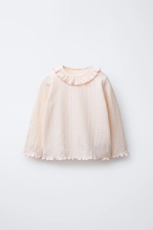 Купить Zara 2-6 лет/ пижама в горошек
