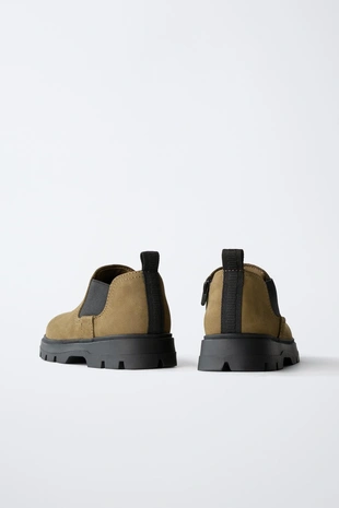 Кожаные полуботинки- Заказать в России