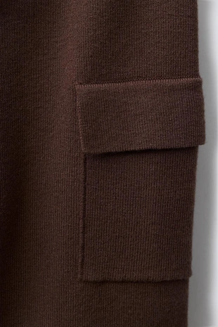 Трикотажные брюки-джоггеры карго- Заказать в России