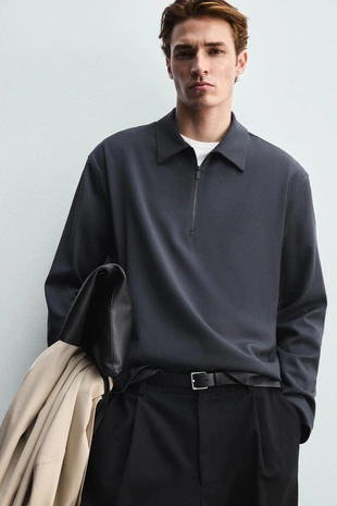 Поло из смесовой вискозы- Заказать в России