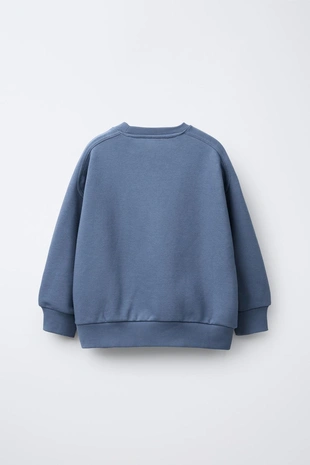 Blue | 0935/781/400 - Zara Комплект из толстовки и брюк-джоггеров с этикетками