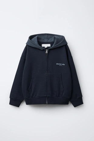 Купить Zara Комплект толстовка на молнии и брюки-джоггеры с лампасами