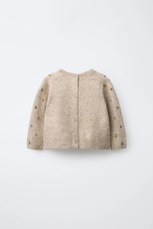 Купить Zara Вязаный джемпер с шариками