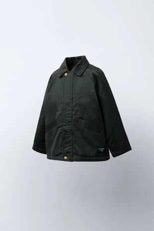 Купить Zara Куртка из вощеной ткани