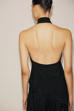 Топ-бюстье с горловиной халтер- Заказать в России