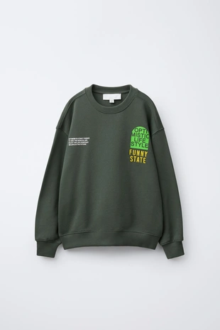 Толстовка с принтом- Заказать в России