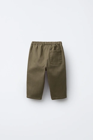 Купить Zara Брюки BAGGY из твила