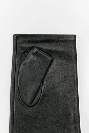 Митенки из 100% кожи- Заказать в России