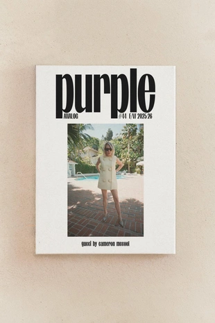 Журнал PURPLE 44 фиолетовый- Заказать в России