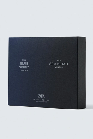 Набор MAN 800 BLACK WINTER EDP + MAN BLUE SPIRIT WINTER EDP 2 X 90ML (3.04 FL.OZ)- Заказать в России