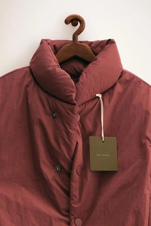 Burgundy | 1718/500/605 - Zara ZARA TIMELESS - стеганое пальто