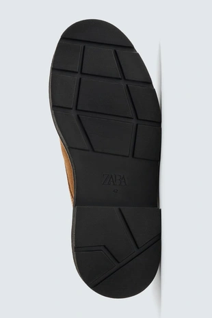 Кожаные туфли с отделкой броги- Заказать в России