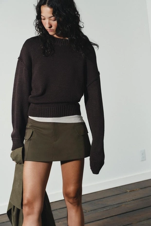 Купить Zara Юбка-шорты карго