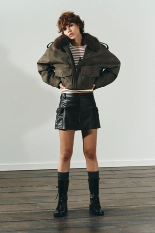 Купить Zara Юбка-шорты карго