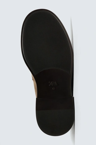 Кожаные лоферы с планкой- Заказать в России