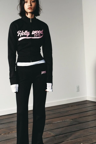 Толстовка на молнии с текстом- Заказать в России