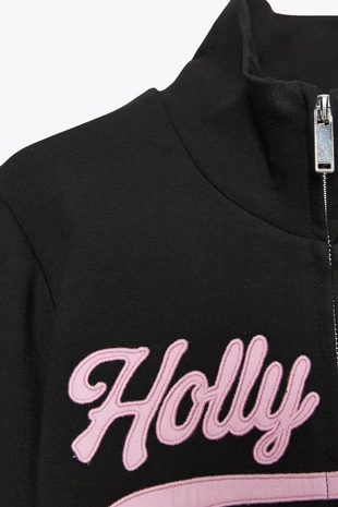 Толстовка на молнии с текстом- Заказать в России