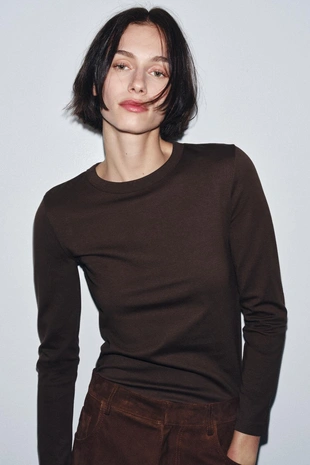 Футболка INTERLOCK с длинными рукавами