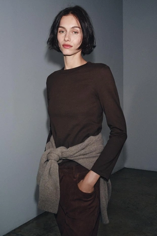 Футболка INTERLOCK с длинными рукавами