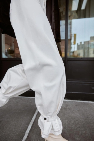 Купить Zara Брюки с контрастной строчкой