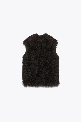 Жилет из искусственного меха- Заказать в России
