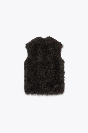 Жилет из искусственного меха- Заказать в России