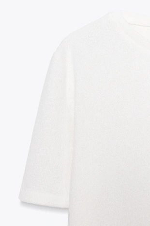 Укороченный трикотажный топ- Заказать в России