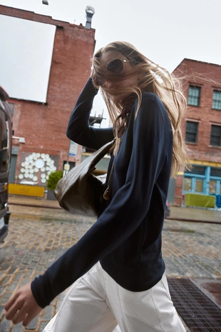 Базовый джемпер с шерстью- Заказать в России