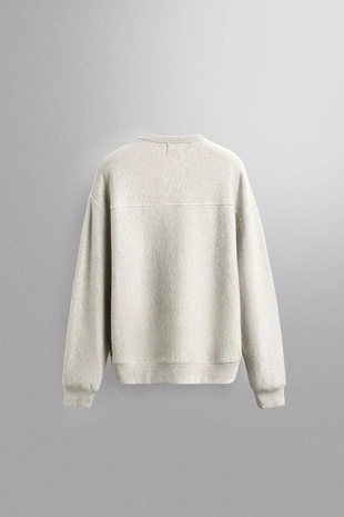 Купить Zara Толстовка с круглым вырезом свободного кроя