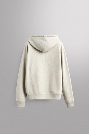 Купить Zara Худи с капюшоном свободного кроя