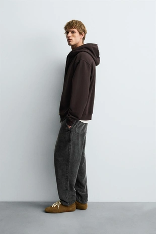 Вельветовые брюки CARROT FIT