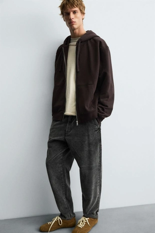 Вельветовые брюки CARROT FIT- Заказать в России