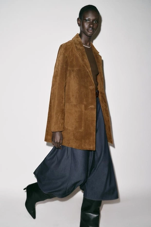 Комбинированное платье-миди с поясом- Заказать в России