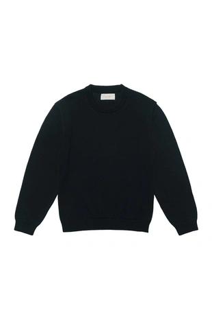 Джемпер классического кроя из хлопка- Заказать в России