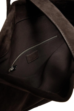 Кожаная сумка-шопер- Заказать в России