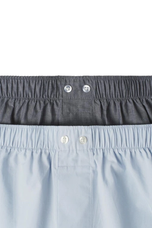 Комбинированный набор из 2 боксеров из поплина- Заказать в России