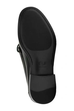 Кожаные лоферы с бантом- Заказать в России