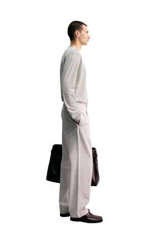 Жаккардовая футболка в полоску- Заказать в России