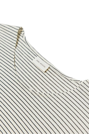 Жаккардовая футболка в полоску- Заказать в России