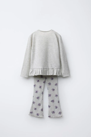 Комплект из футболки и леггинсов SOFT TOUCH с принтом- Заказать в России